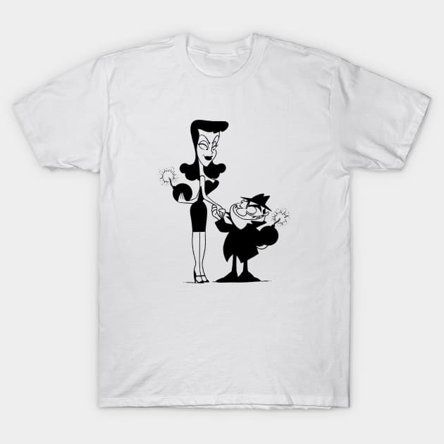 cartoon characters T-Shirt by Travis Brown